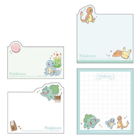 Pokemon Sticky Notes - Squirtle & Friends