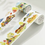 Pre-cut Autumn Symphony Wide Washi / PET Tape