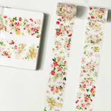 Pre-cut Summer Blossom Wide Washi / PET Tape