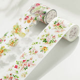 Pre-cut Summer Blossom Wide Washi / PET Tape