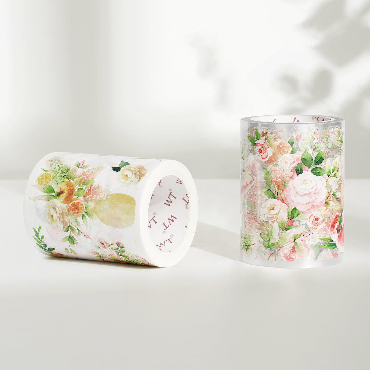 Pre-cut Summer Blossom Wide Washi / PET Tape