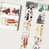 Pre-cut Urban Wanderers Wide Washi / PET Tape