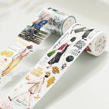 Pre-cut Urban Wanderers Wide Washi / PET Tape