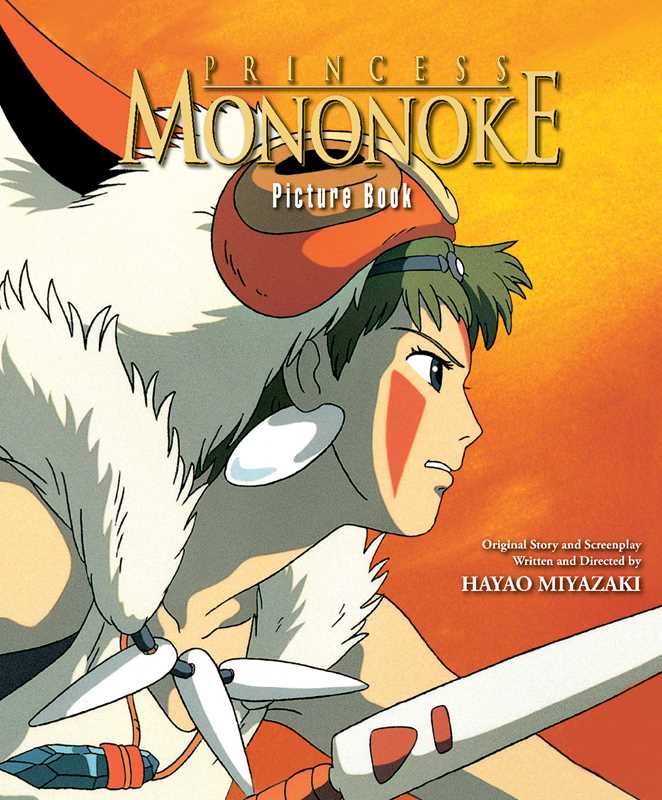 Princess Mononoke Picture Book By Hayao Miyazaki