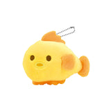 Puffer Fish Plush Keychain