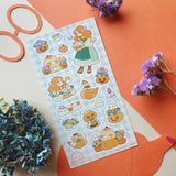 Pumpkin Garden Sticker Sheet