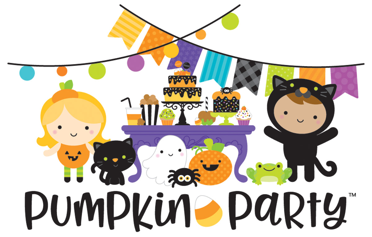 Pumpkin Party Paper Pack 12"X12"