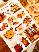 Pumpkin Spice Sticker Sheet