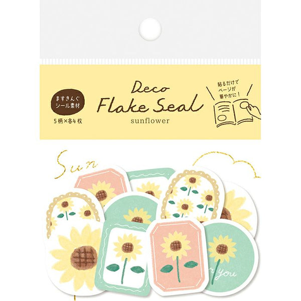 Sunflower Flake Sticker