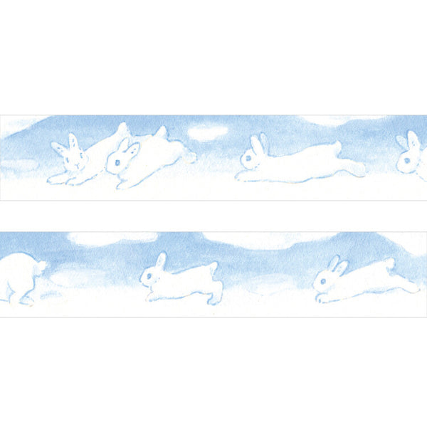 Schinako Moriyama Bunny Clouds Washi Tape