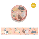 BGM Rabbit Country 3 O'clock Snack Washi Tape