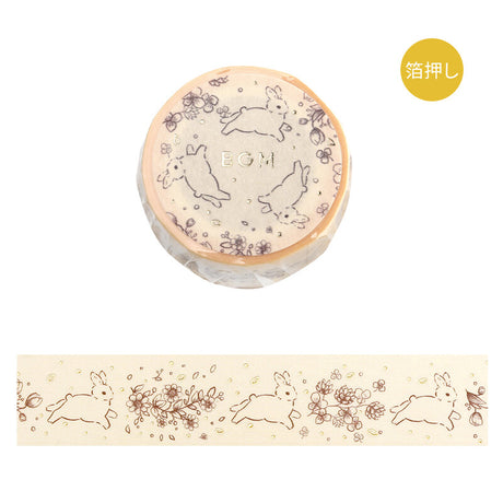 BGM Rabbit Country Fairy Tale Washi Tape