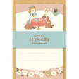 Furukawashiko Paper Hill Bookstore Mini Letter Set Rabbit Tea Party