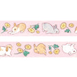 Schinako Moriyama Bunny &amp; Chrysanthemum Garland Washi Tape