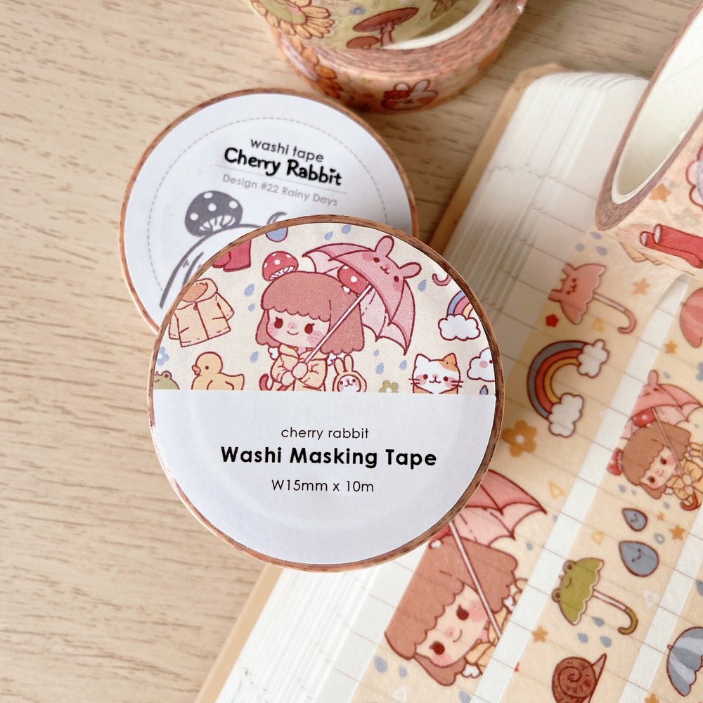 Rainy Days Washi Tape