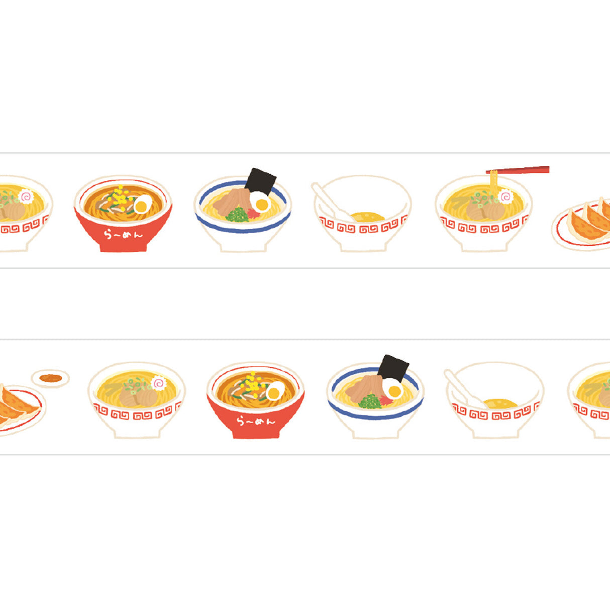 Papier Platz x Kamoi Kakoshi - Ramen Noodles Washi Tape