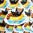 Red Panda Swimsuit Sticker