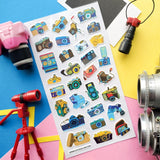 Retro Cameras Sticker Sheet