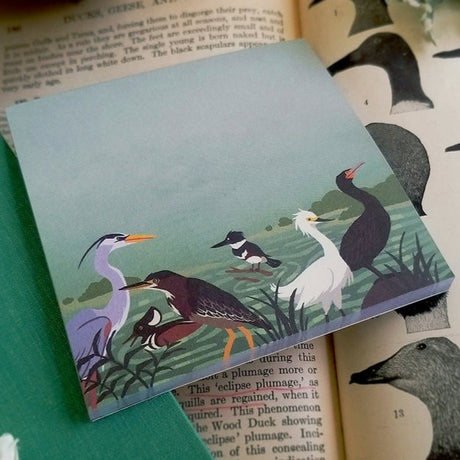 River Birds Memo Pad