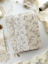 leelajournals Rose & Lace Notebook A5