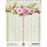 Roses and Birds Floral Notebook