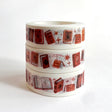 Ruby Books Washi Tape