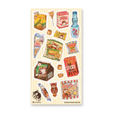 STICKII Snacks Sticker Sheet