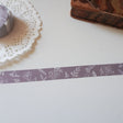 Mauve Princess Lily Washi Tape