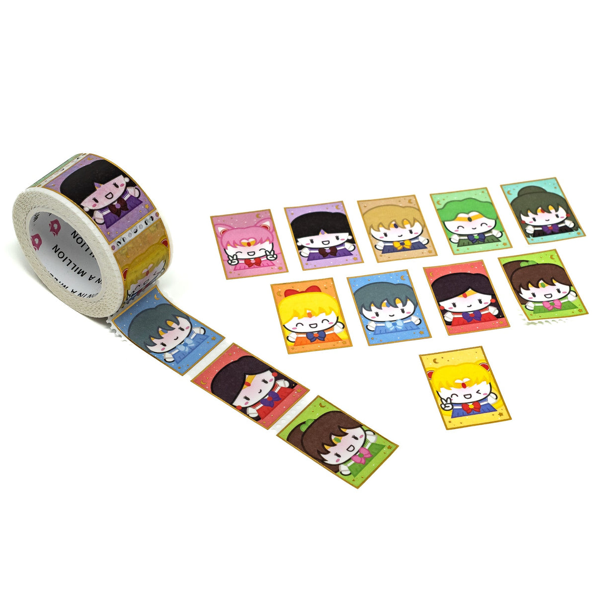 Sailor Moon Stamps Washi Tape