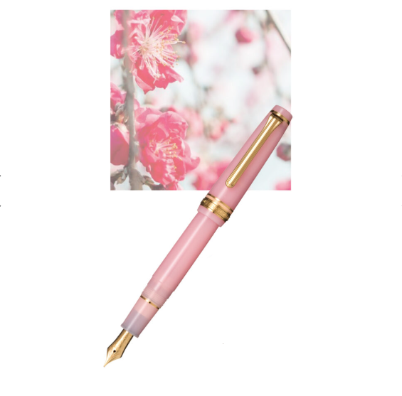 Sailor Professional Gear Slim Fountain Pen - Seasonal Festivals "Momo" Limited Edition