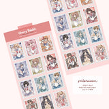 Sailormoon Stamps Sticker Sheet