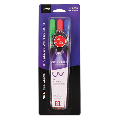 Sakura Gelly Roll UV Pens - Set of 3