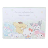 Sanrio Characters Happy Flower Garden Notepad