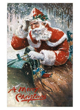 Santa Claus Postcard Box - 36 Unique Vintage Postcards