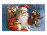 Santa Claus Postcard Box - 36 Unique Vintage Postcards