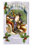 Santa Claus Postcard Box - 36 Unique Vintage Postcards