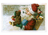 Santa Claus Postcard Box - 36 Unique Vintage Postcards