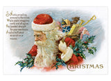 Santa Claus Postcard Box - 36 Unique Vintage Postcards