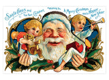 Santa Claus Postcard Box - 36 Unique Vintage Postcards