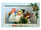 Santa Claus Postcard Box - 36 Unique Vintage Postcards