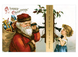 Santa Claus Postcard Box - 36 Unique Vintage Postcards