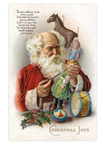 Santa Claus Postcard Box - 36 Unique Vintage Postcards