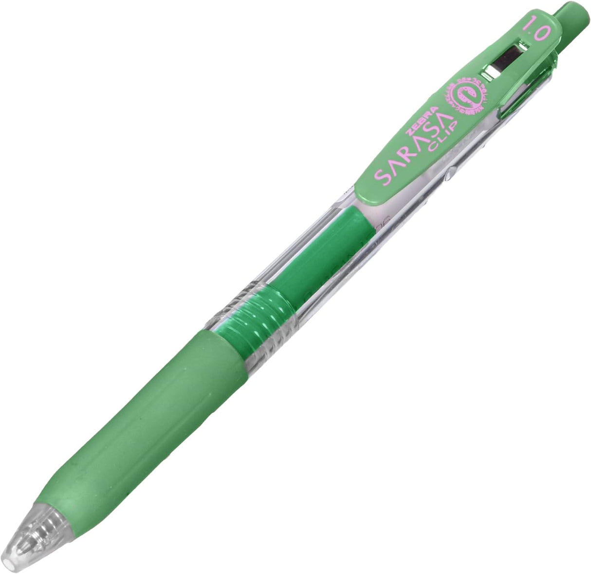 Bolígrafo de gel brillante Zebra Sarasa de 1,0 mm, color verde