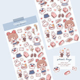 School Days Sticker Sheet