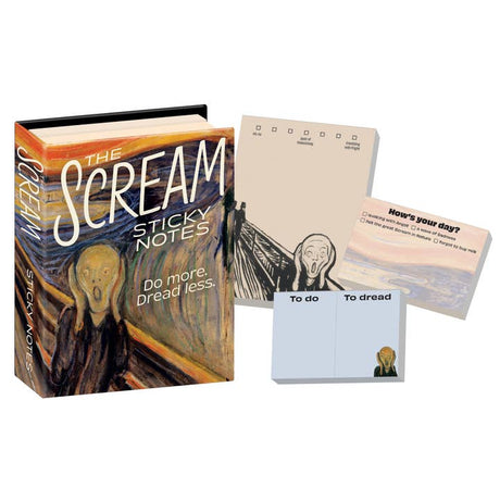 Scream Sticky Notes