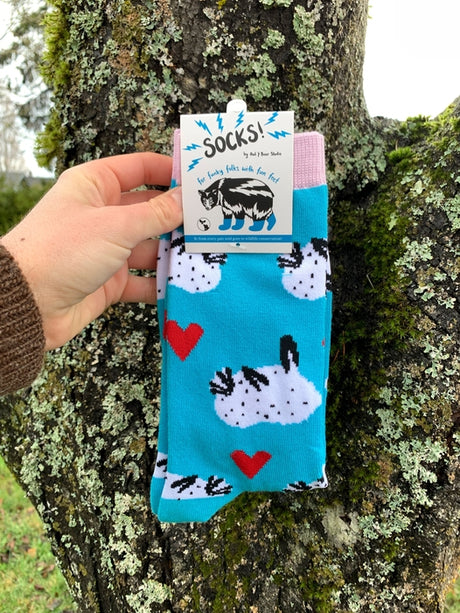 Sea Bunnny Nudibranch Socks