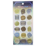 Sealing Deer Seal Stella Sticker Sheet- Twilight Yellow