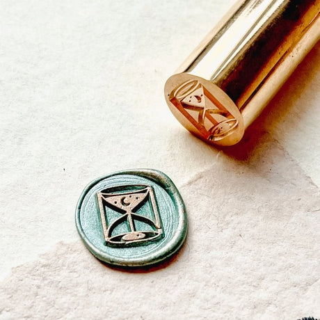 Sealing Wax Stamp - Hourglass