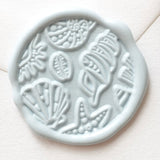 Seashells Wax Seal Stamp with Handle