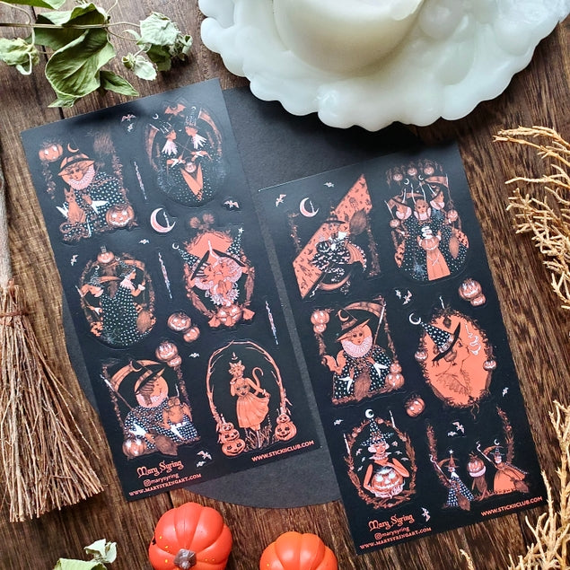 Season of the Witch 1 Sticker Sheet